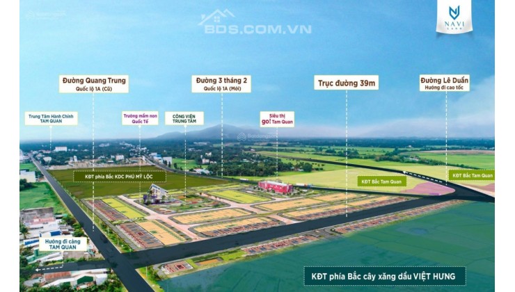 Bán đất biển Bình Định. Ra mắt 10 suất ưu tiên đầu tiên dự án Grand Navience City giá tốt nhất thị trường